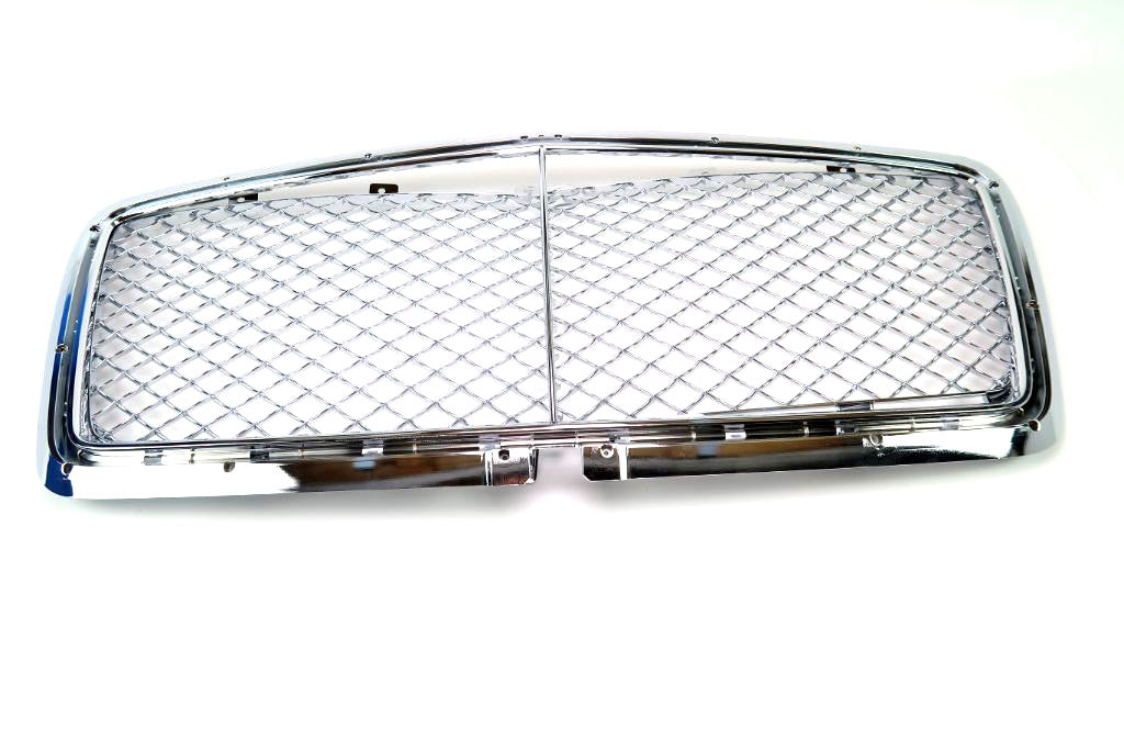 Bentley Bentayga front center grille inserts + chrome trim 1030