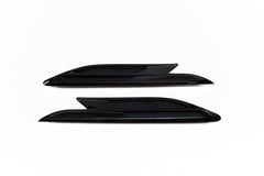 Bentley Bentayga black left  right fender air vent grill 2pcs #2016