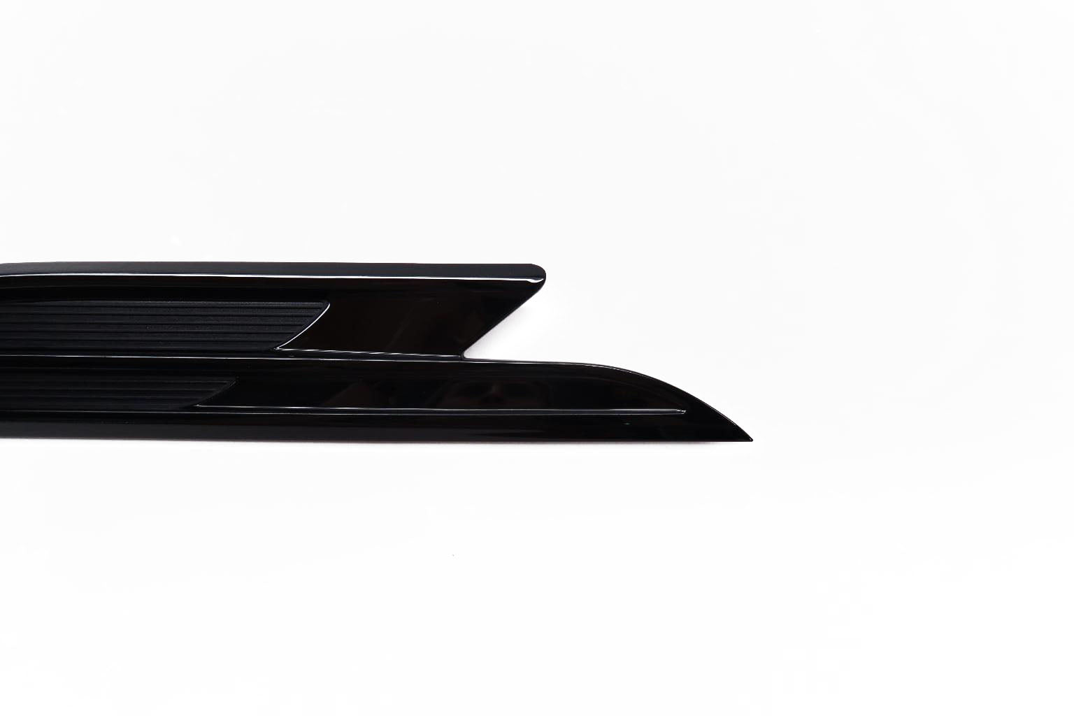 Bentley Bentayga black right fender air vent grill #2018