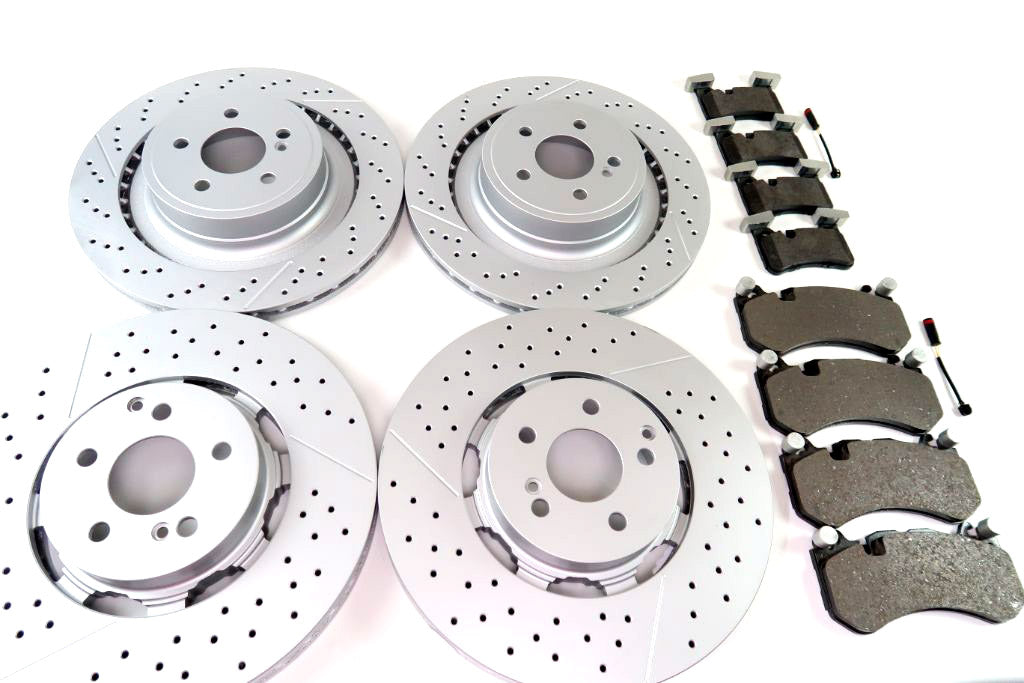 Mercedes E63 AmgS C63 Cls63 Amg front rear brake pads & rotors 1048