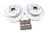 Maserati Quattroporte rear brake pads & rotors TopEuro #1080