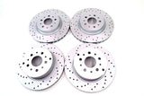 Maserati Quattroporte front rear brake disc rotors TopEuro #1087