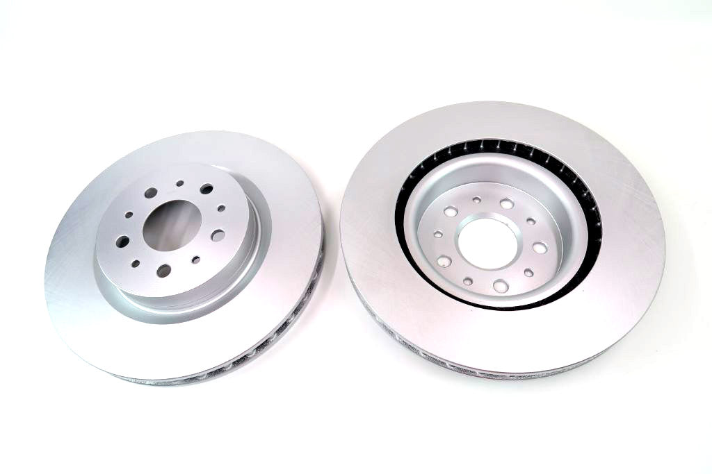 Maserati Quattroporte front brake disc rotors smooth TopEuro 1090