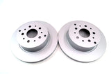 Maserati Quattroporte rear brake disc rotors smooth TopEuro #1093