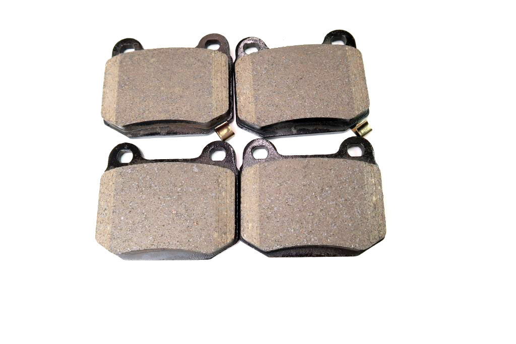 Maserati Quattroporte rear brake pads & rotors smooth TopEuro #1092