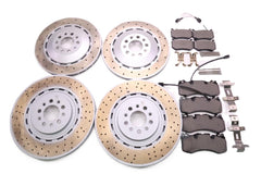 Maserati GranTurismo Gran Turismo Gt front rear brake pads rotors TopEuro #2484