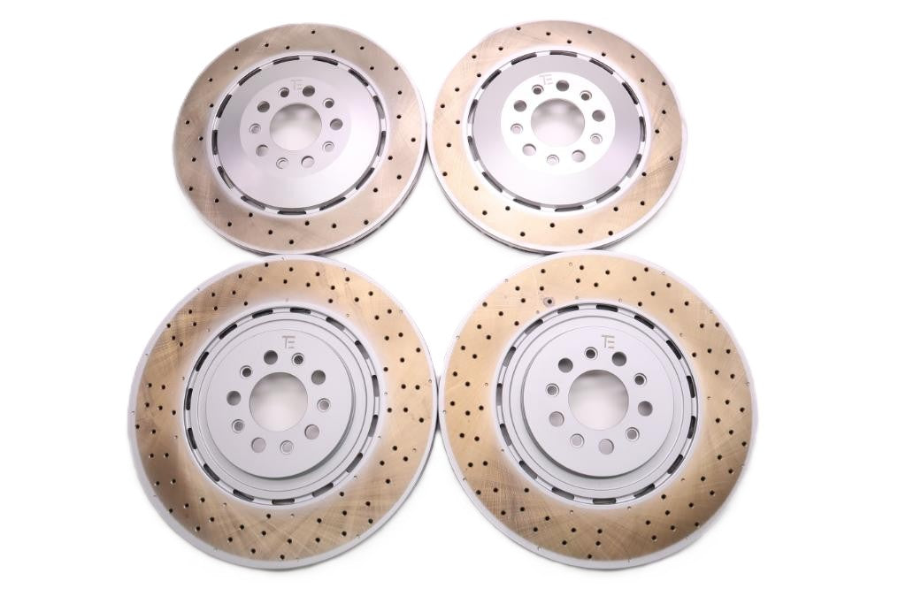 Maserati GranTurismo Gran Turismo Gt front rear brake disc rotors TopEuro #2485