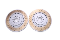 Maserati GranTurismo Gran Turismo Gt front brake disc rotors TopEuro #2487
