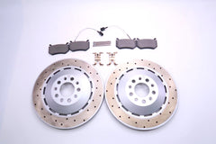 Maserati GranTurismo Gran Turismo Gt rear brake pads and rotors TopEuro #2489