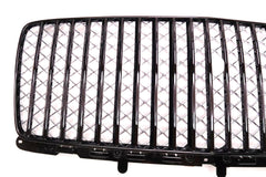 Bentley Bentayga Ewb Azure front black radiator grille + chrome inserts #2552