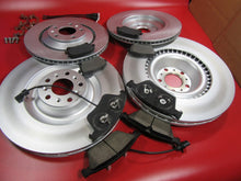 Load image into Gallery viewer, Bentley Continental GT GTC Flying Spur Front Rear Brake Pads Rotors OEM QUALITY #1482