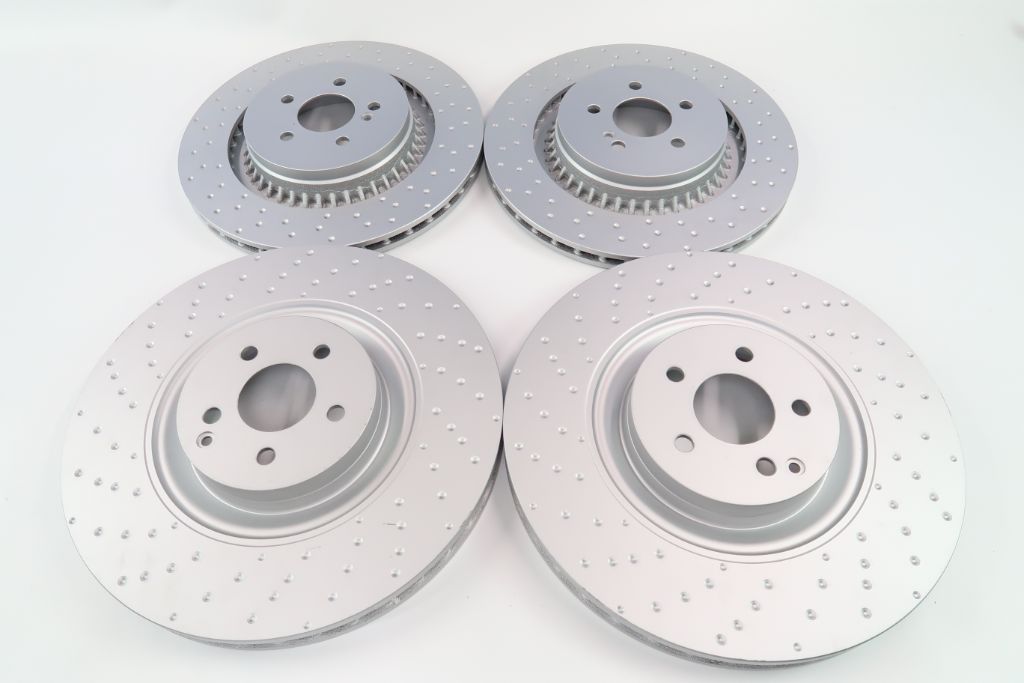 Mercedes S63 S65 Cl63 Cl65 Amg front rear brake pads rotors TopEuro #1111