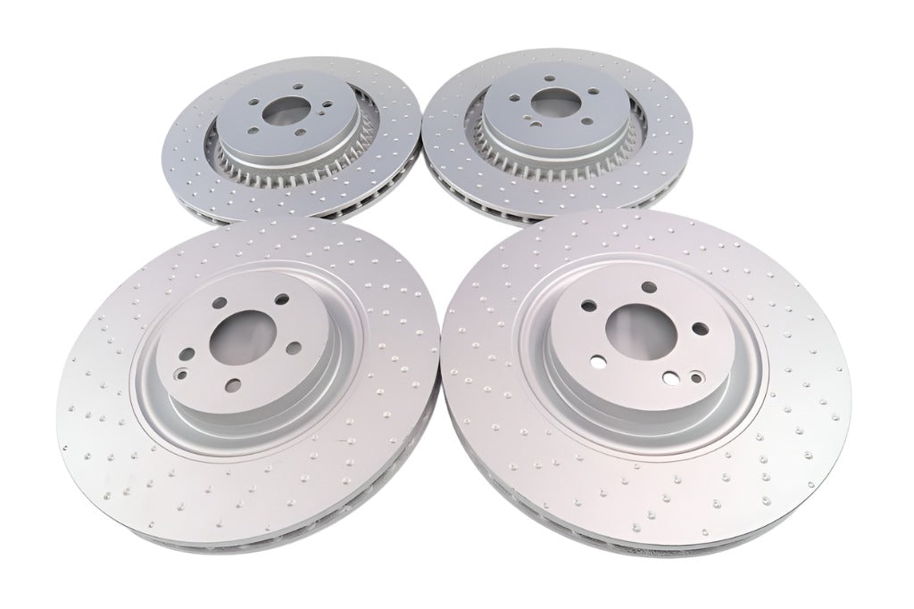 Mercedes S63 S65 Cl63 Cl65 Amg front rear brake rotors TopEuro #1112