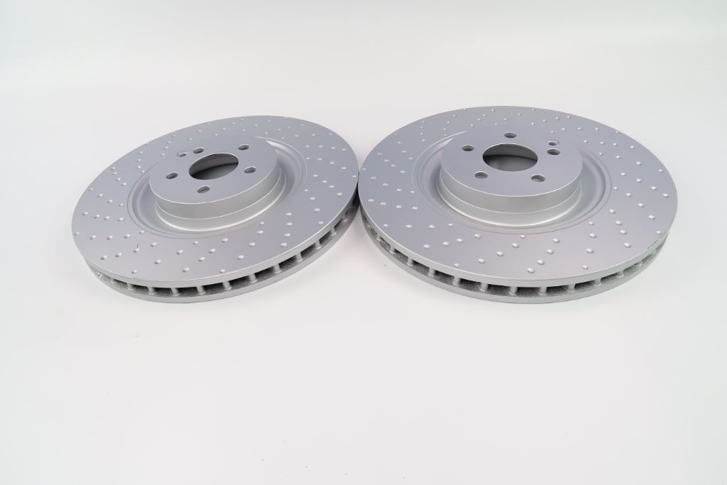 Mercedes S63 S65 Cl63 Cl65 Amg front brake pads rotors TopEuro #1113