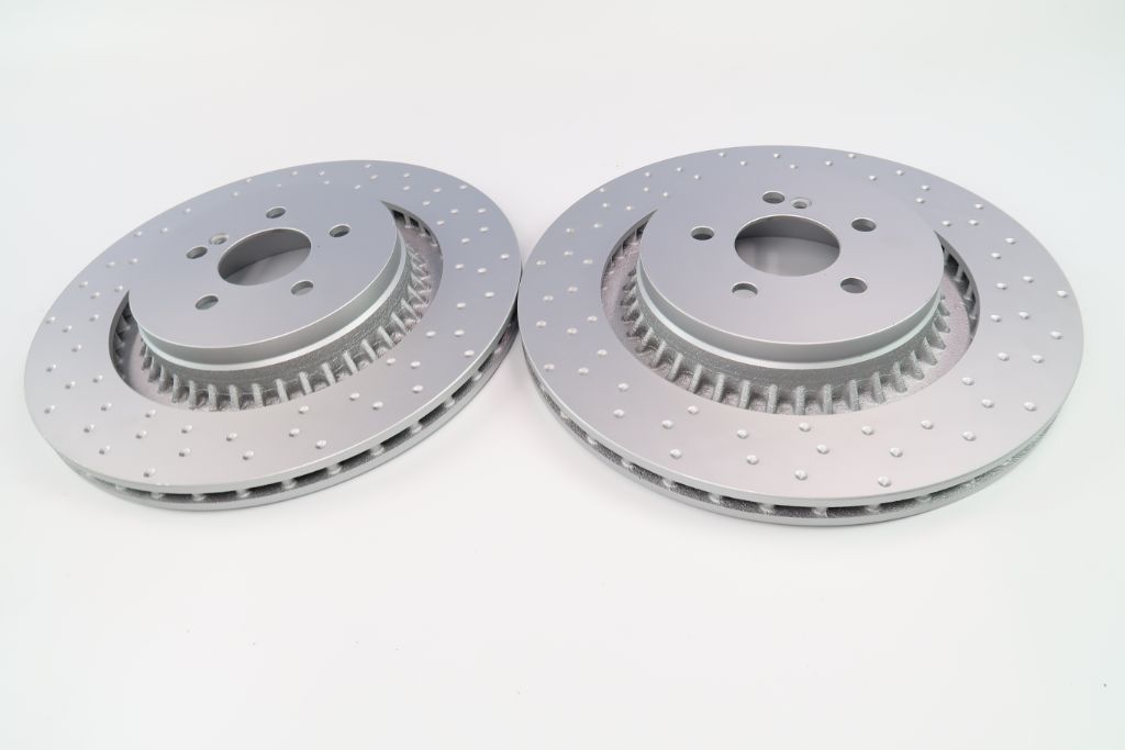 Mercedes S63 S65 Cl63 Cl65 Amg rear brake rotors TopEuro #1115