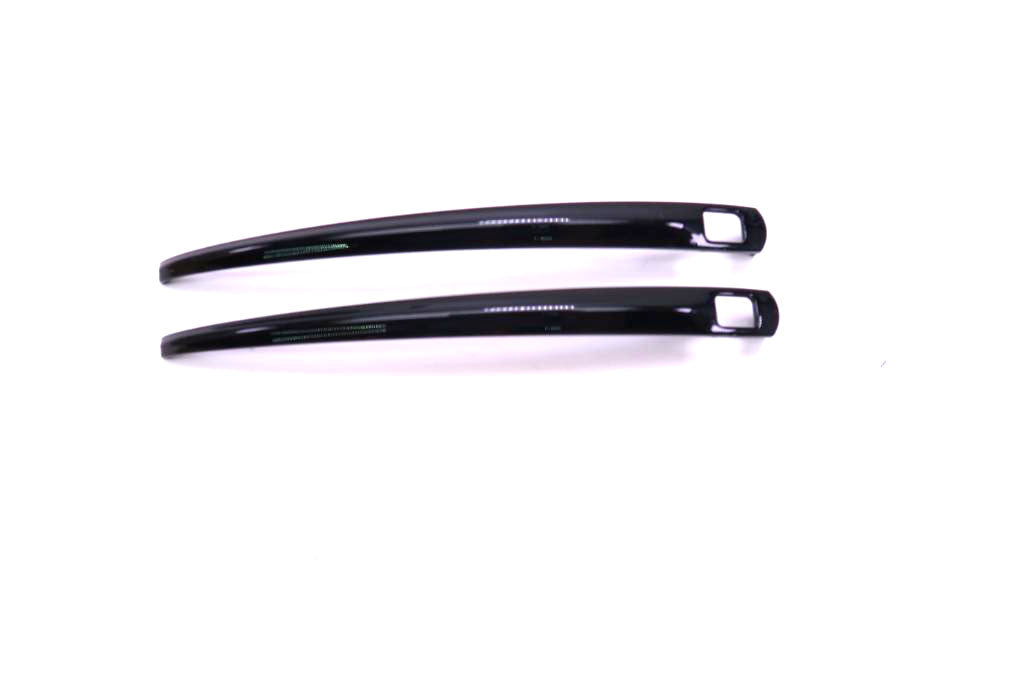 Bentley Continental Gt Gtc Flying Spur black door handle trim 2pcs #2511