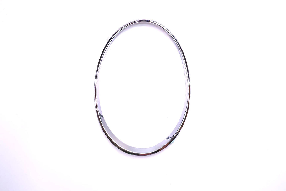 Bentley Flying Spur left outer chrome headlight ring #2585