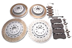 Maserati Levante S Modena front rear brake pads rotors TopEuro #2678