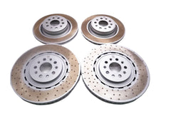 Maserati Levante S Modena front rear brake disc rotors TopEuro #2679