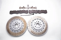 Maserati Levante S Modena front brake pads rotors TopEuro #2680