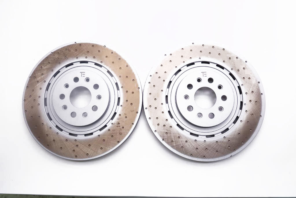 Maserati Levante S Modena front brake disc rotors TopEuro #2681
