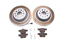 Maserati Levante rear brake pads and rotors TopEuro #2683