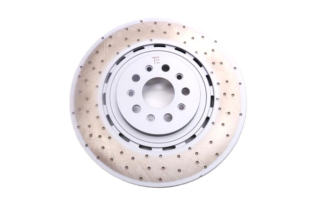 Maserati Ghibli 3.8 Trofeo front brake disc rotor 1pc TopEuro #2693