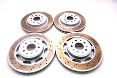 Maserati GranTurismo Gran Turismo Gt front rear brake disk rotors TopEuro #2532
