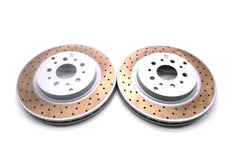 Maserati GranTurismo Gran Turismo Gt rear brake disk rotors TopEuro #2537