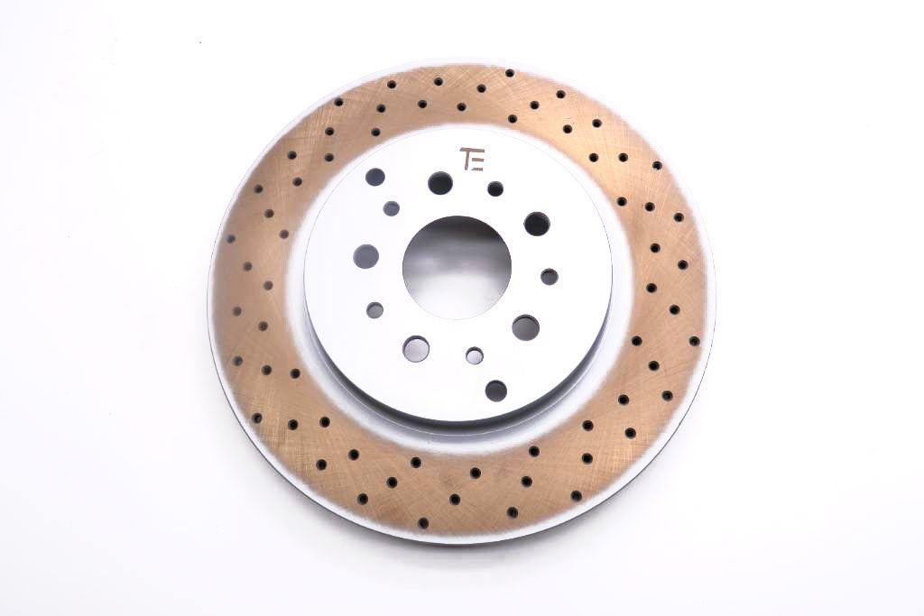 Maserati GranTurismo Gran Turismo Gt rear brake disk rotor 1pc TopEuro #2538
