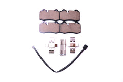 Maserati GranTurismo Gran Turismo Gt rear brake pads low dust TopEuro #2541