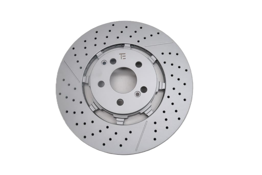 Mercedes E63 AMG S rear brake disc rotor 1pc TopEuro #2630
