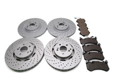 Mercedes Gt53 Amg front rear brake pads & rotors TopEuro #2634