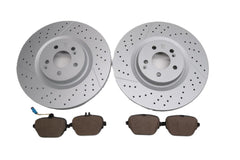 Mercedes Gt53 Amg rear brake pads & rotors TopEuro #2639
