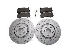 Mercedes Gt front brake pads & rotors TopEuro #2669