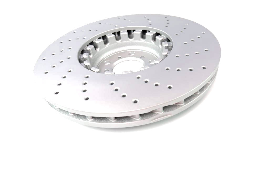 Bmw X5M X6M left front brake rotor TopEuro #1202