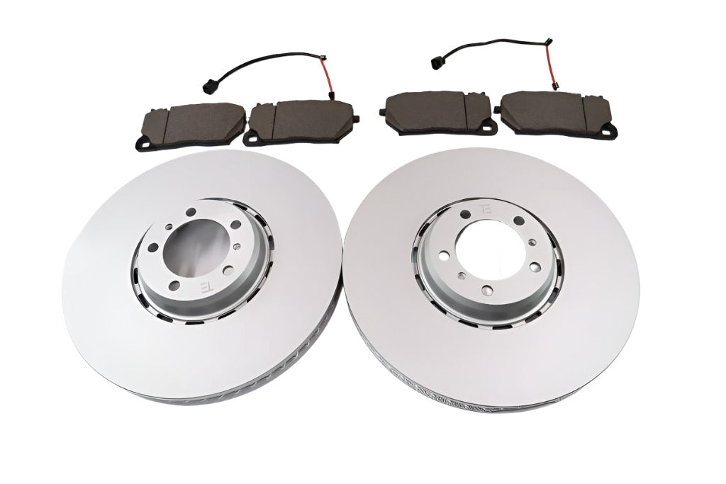 Bentley Continental GT GTC Flying Spur front brake pads & rotors 1209