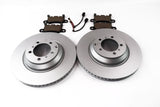 Bentley Continental GT GTC Flying Spur rear brake pads & rotors #1192