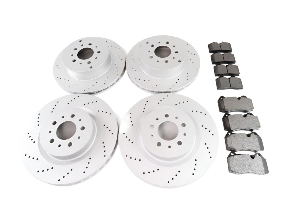 Maserati 3200 4200 Gransport front rear brake pads & rotors #1394