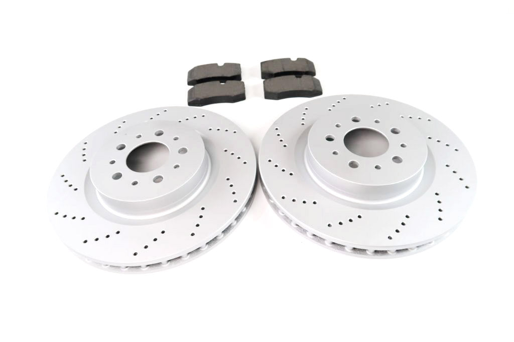 Maserati 3200 4200 Gransport front brake pads & rotors 1395