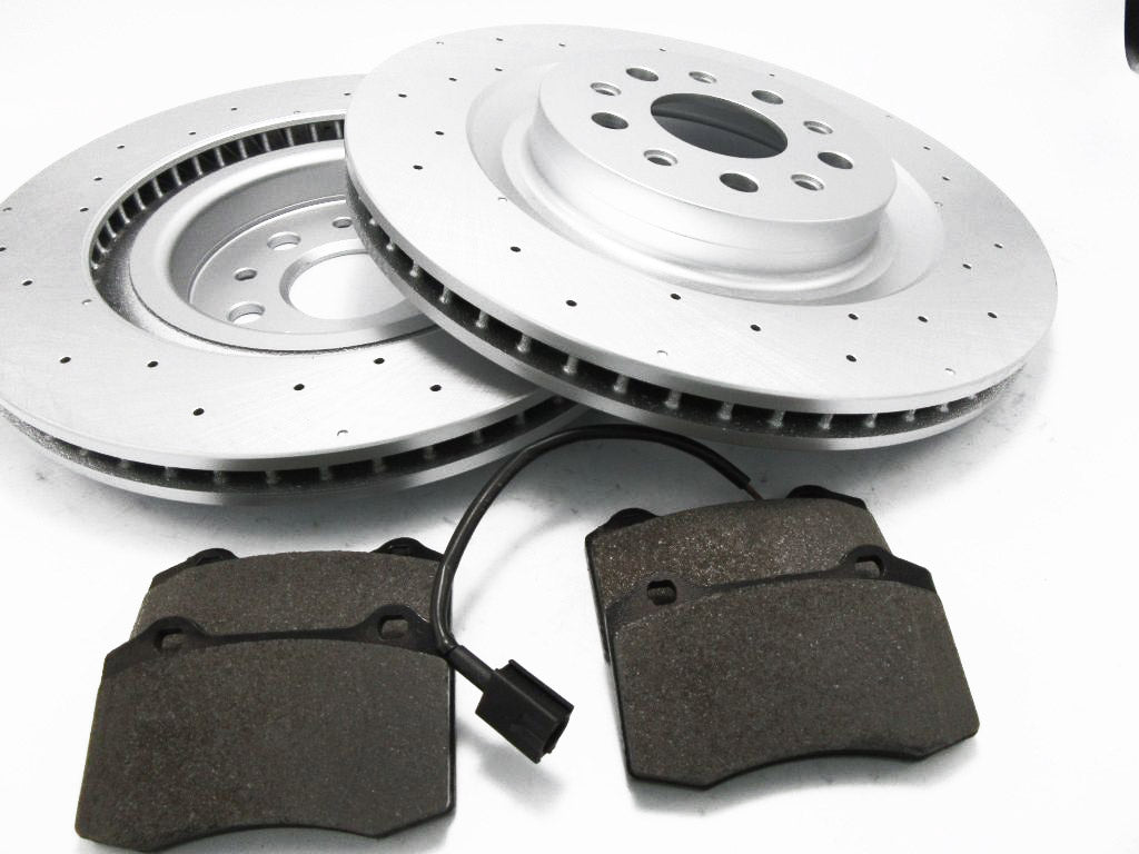 Maserati Ghibli Quattroporte Sq4 S rear brake pads disc rotors 161