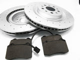 Maserati Ghibli Quattroporte Sq4 S rear brake pads disc rotors TopEuro #161