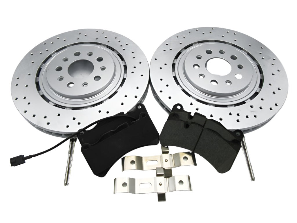 Maserati Ghibli Sq4 Awd Front Brake Pads and Rotors PREMIUM QUALITY #156