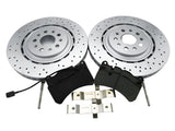 Maserati Ghibli Sq4 Awd Front Brake Pads and Rotors PREMIUM QUALITY #156