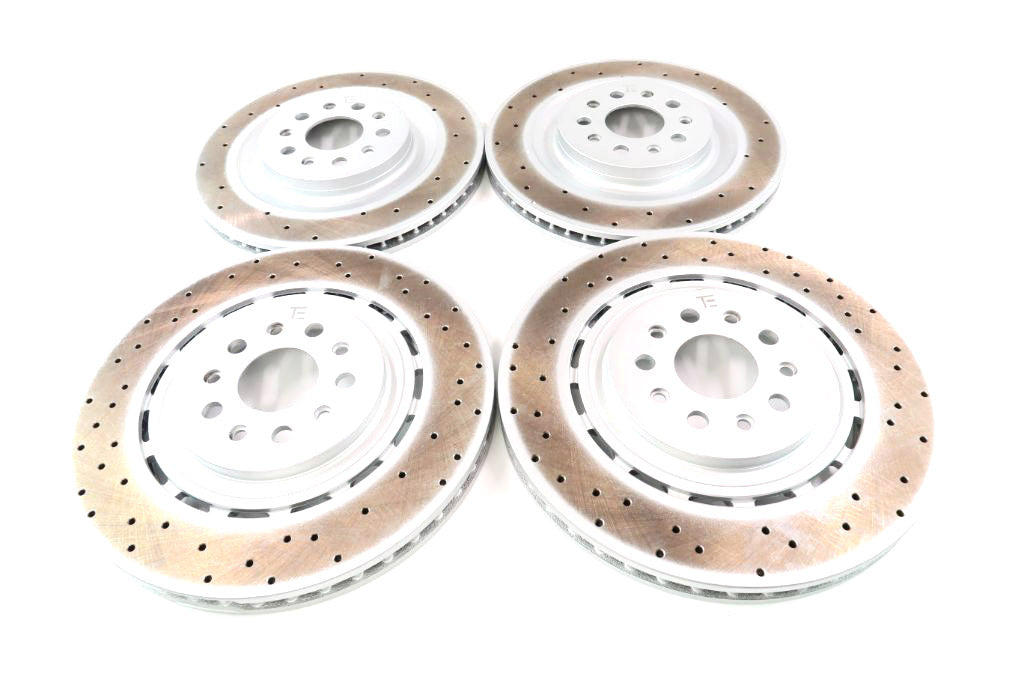 Maserati Ghibli Quattroporte front rear brake pads & rotors 17-2022 #1317