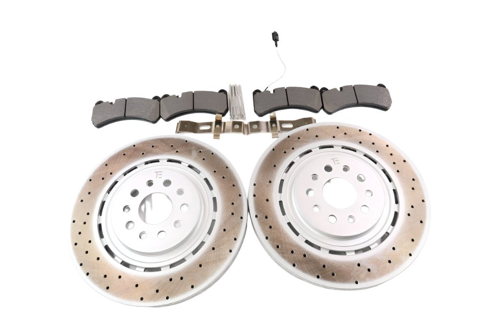 Maserati Ghibli Modena Quattroporte front brake pads & rotors 2022 24 #1728