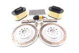 Maserati Ghibli Quattroporte rear brake pads rotors + filters 14-2016 #1337