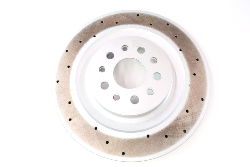 Maserati Ghibli Quattroporte rear brake pads rotors + FREE oil filter 17-24 #1326