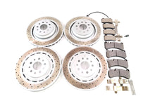 Load image into Gallery viewer, Maserati Ghibli Quattroporte front rear brake pads rotors 2014-2016 #1333