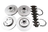 Rolls Royce Phantom front rear brake pads & rotors TopEuro #1443